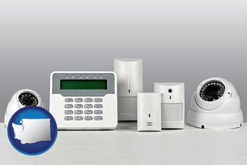 home alarm system - with Washington icon