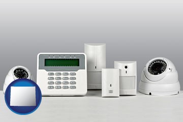 home alarm system - with Wyoming icon