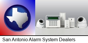 San Antonio, Texas - home alarm system